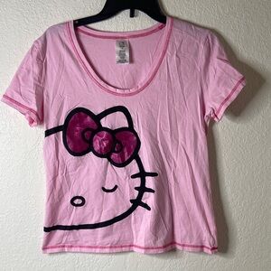 Hello Kitty Pink Short Sleeve Tee